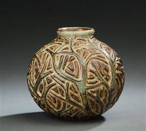 Axel Salto for Royal Copenhagen. Vase af stentøj