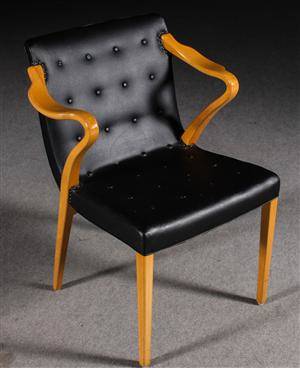 Axel Larsson, karmstol modell 1522, Bodafors, ca 1940-tal