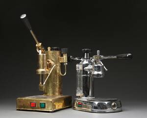 La Pavoni Rivierra Espresso. To espressomaskiner samt div. tilbehør 2