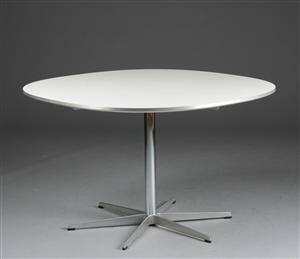 Slutpris för piet hein/ arne jacobsen: spisebord Arne jacobsen spisestue