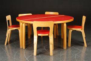 Slutpris för alvar aalto. børnestole (7) Alvar aalto møbler