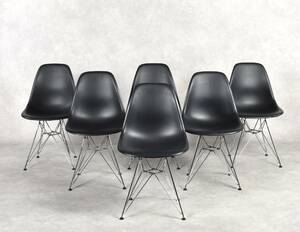 Charles och Ray Eames DSR Vitra Stolar 6 st