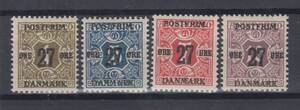 DANMARK. AFA 85x-89x. Komplet sæt postfrisk. AFA 6000