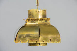 Pendel, messing, mrk. Thea Metal, 1900-tallets 2. halvdel