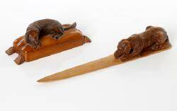 BREVKNIV OCH FRIMÄRKSDOSA