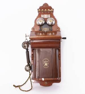 Väggtelefon, LM Ericsson, Stockholm, 1900-talets början