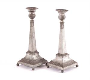 Slutpris för Ljusstakar ett par, Gustaf Adolf