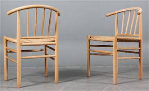 Erik Ole Jørgensen, spisestole, massivt bøgetræ 6
