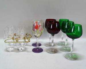 Parti vin och kaffeglas, bl. a. Orrefors, 425 delar