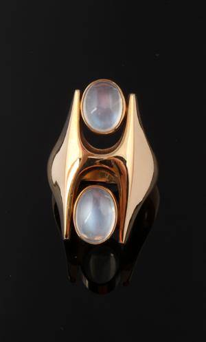 Henning Koppel for Georg Jensen ring, designet 1967