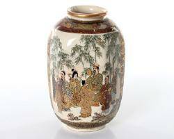 HEXAGONAL VAS, JAPAN CA 1890-1920