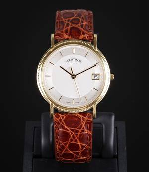 Certina armbåndsur af guld 18 kt.