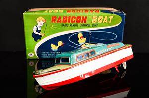 Radicon Boat, radiostyrd båt, 1960-talet.