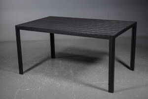 Havebord, vedligeholdelsesfrit kunstmateriale og stål