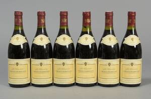 6 fl. La Couviere Crozes-Hermitage Abbaye Cistercienne De Bouchet, 1987 6