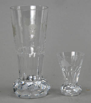 Frimurerglas ca. 1900 2