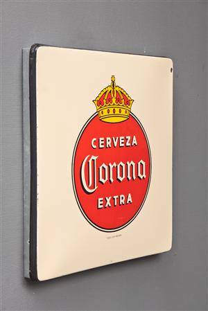 Corona emalje bord.