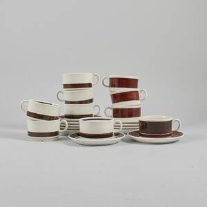 Tegods, 10 delar. Helmer Ringström 1916-2010