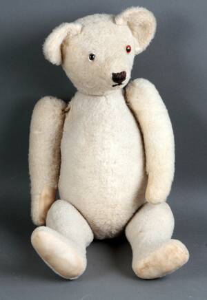 Antageligt Steiff. Bamse, 1900-tallets første halvdel
