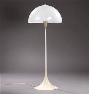Verner Panton. Pantella standerlampe