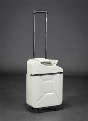 GasCase. Trolley, Milky white