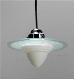 Saturnuslampa, Art Deco stil, Tyringe Konsthantverk
