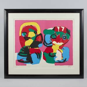 Färglitografi, Karel Appel 1921-2006