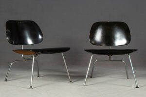 Charles Ray Eames, Paar Stühle, Modell LCM für Herman Miller 2