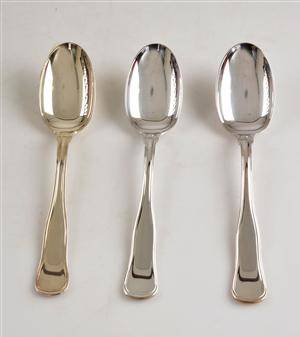 Silverbestick. Modell Gammal Dansk 3