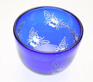 PAUL HOFF. SKÅL, glas, Kosta, signerad, 1900-tal.