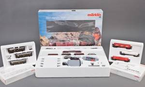 Märklin startsæt 29811 samt 6 vogne 3