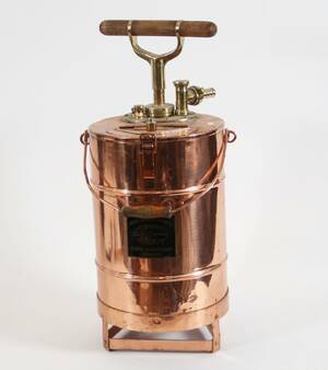 Skumvattensläckare, System Schröder van Deurs, tidigt 1900-tal