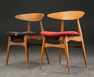 Hans J. Wegner. Par stole model CH33 2
