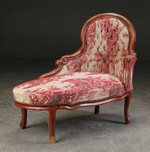 Lille chaiselong, 1900-tallets slutning