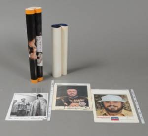 Luciano Pavarotti. Samling foto og plakater med autografer. 8
