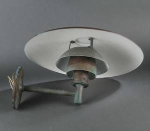 Poul Henningsen. PH 4,53 udendørslampe