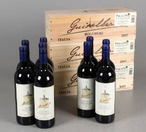 12 fl. diverse vin fra Tenuta San Guido