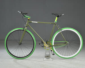Von Braun. Fixiebike. Grøn