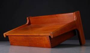 Sengebord, teak, af Børge Mogensen