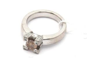 Ring 18K vitguld