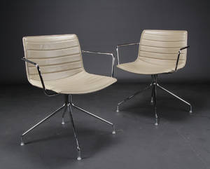 Lievore Altherr Molina. Par armstole, model Catifa 53 2