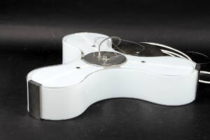 Studio Design Italia. Par pendler model Tris i hvidt glas, Ø. 55 cm