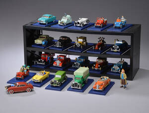 Hergé, Moulinsart. Samling af Tintin modelbiler mm 22