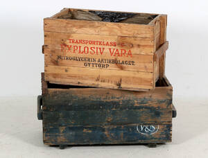 ÄLDRE LÅDOR, TVÅ ST