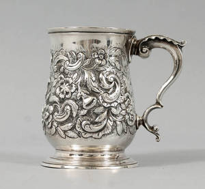 Stop, silver, London, Georges II, England, 1700-tal
