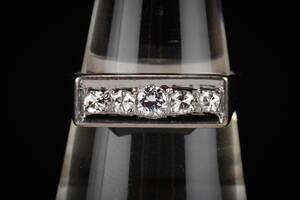 Diamantring - ca. 0.27 ct.