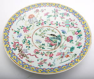 FAT, porslin, Kina, Famille Rose, 1800-tal.