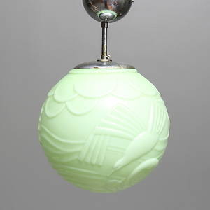 TAKLAMPA, Art Deco, 1900-talets första hälft.