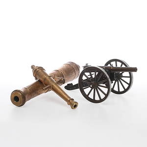 PRYDSNADSKANONER, 3 st, 1900-tal.