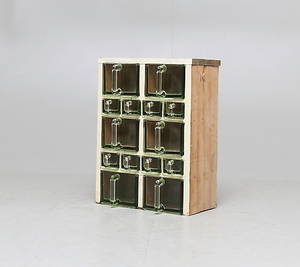 KRYDDSTÄLL, glas, 195060-tal.